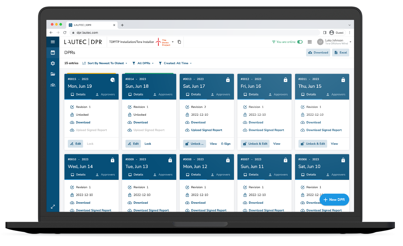 LAUTEC DPR software